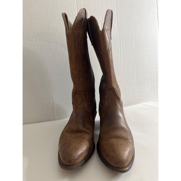 Durango Women's Cowboy‎ Boots Brown Leather Distressed Slouch Boots Size 7.5 - Picture 5 of 10